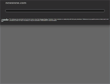 Tablet Screenshot of newsnew.com